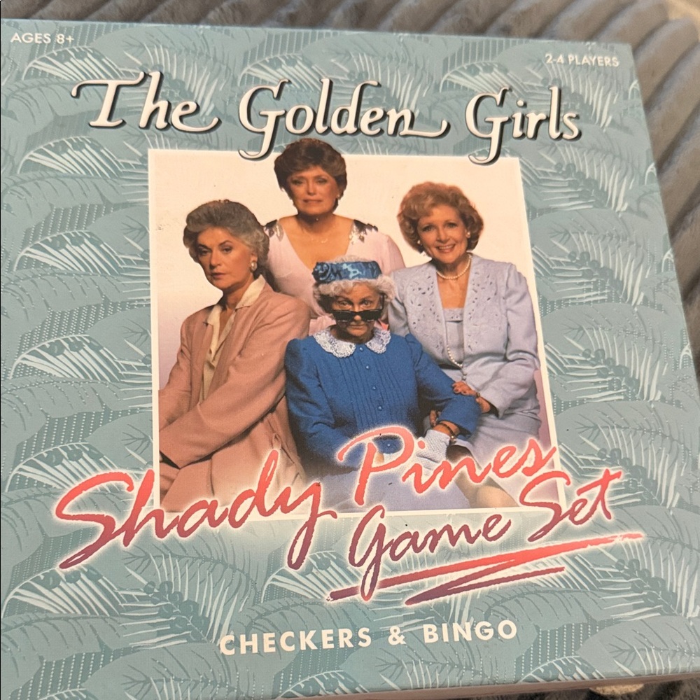 Shady Pines Game Set - Checkers & Bingo